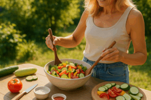 Gewichtszunahme Perimenopause Sommer