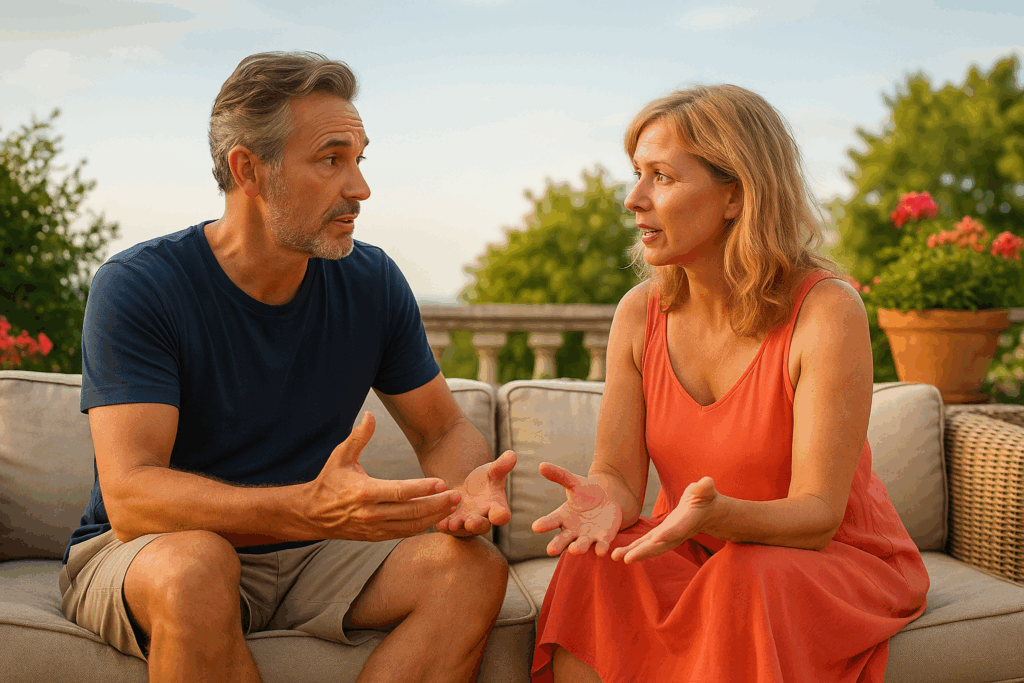 Partnerschaft Kommunikation Wechseljahre: Intimität fördern ...