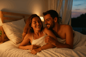 Leichtigkeit im Bett