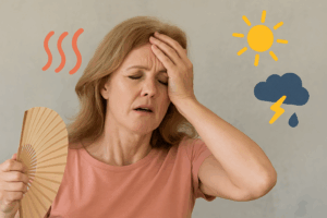 Hitzewallungen, Stimmungsschwankungen & Schlaflosigkeit: Typische Symptome verstehen