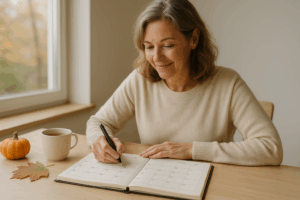 Dein Herbst‑Fahrplan 📅 6 Wochen Mini‑Programm bis November