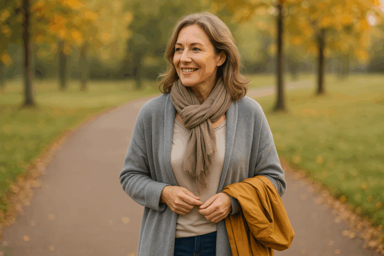 Zwiebellook gegen Hitzewallungen 🧥 Smarte Layer für wechselhaftes Wetter