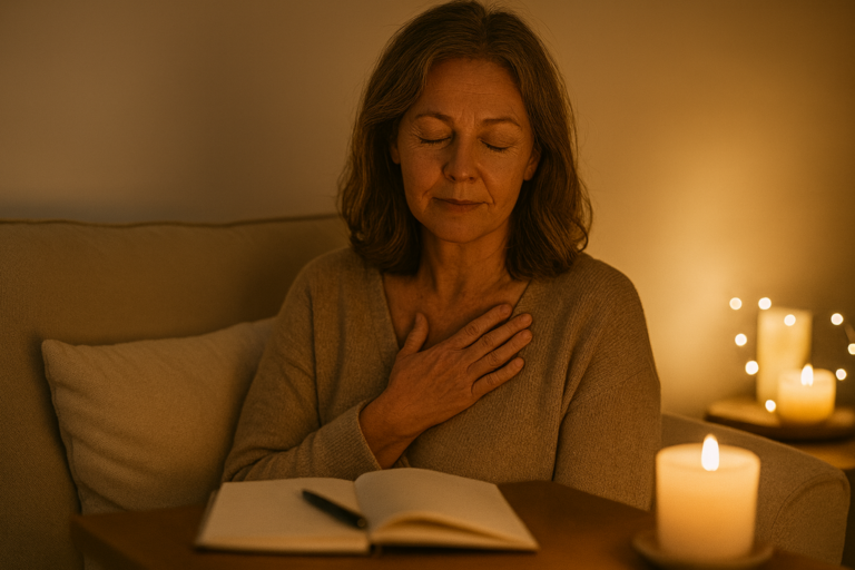 💛 Selbstmitgefühl statt Jahresend-Stress – freundlich auf dich zurückschauen