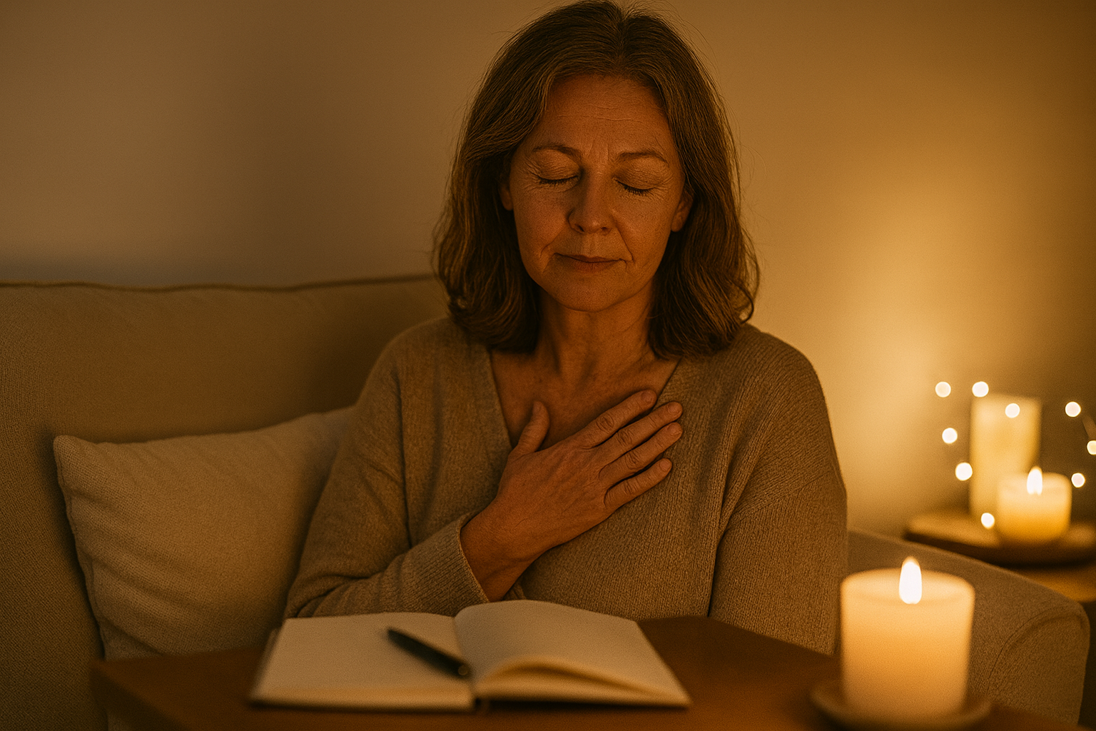 💛 Selbstmitgefühl statt Jahresend-Stress – freundlich auf dich zurückschauen