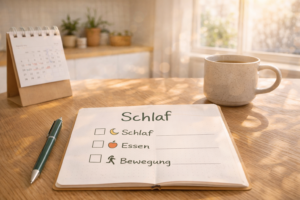 Die 3 Anker-Routine: Schlaf • Essen • Bewegung – minimal anfangen, maximal wirken