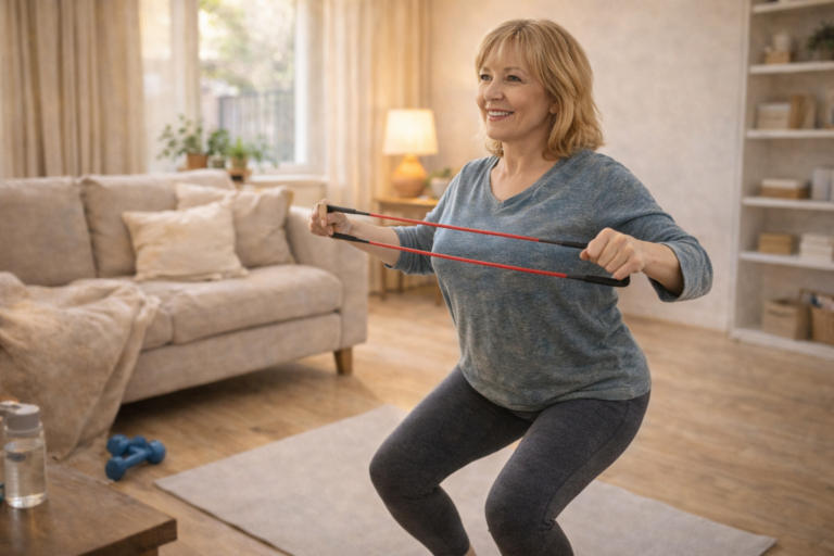 Sanfte Kraft: 3 Mikro-Kraftworkouts (10 Minuten) für Muskeln, Haltung und Selbstwirksamkeit