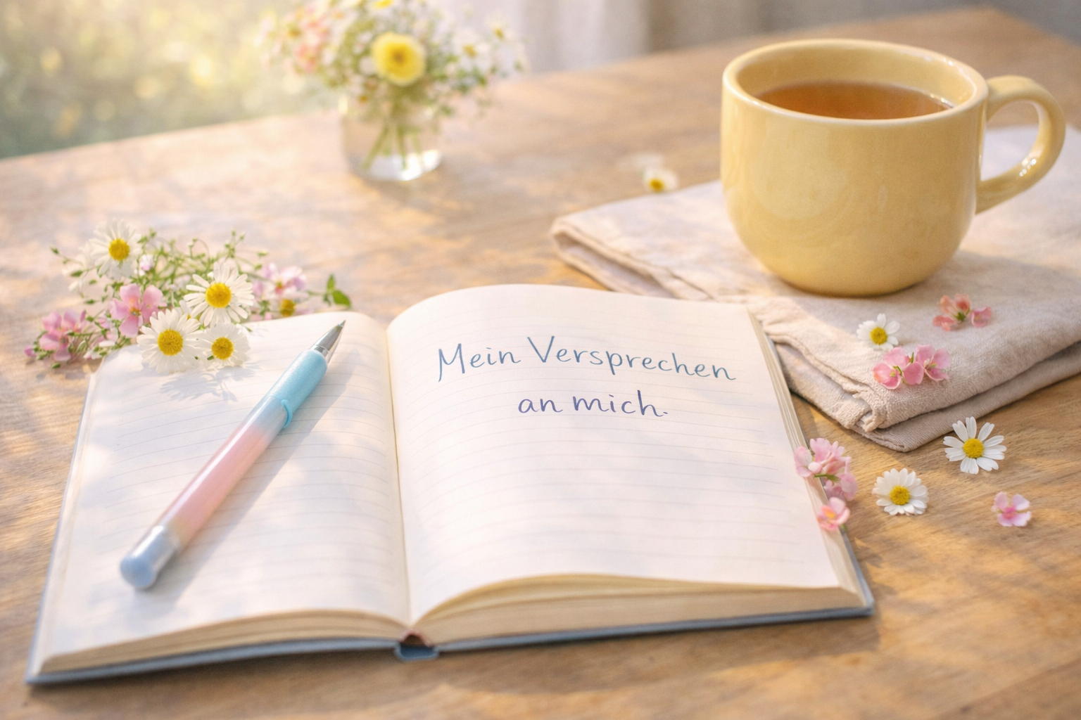 Ein Versprechen an dich selbst: 5 Sätze, die deinen Selbstwert im Alltag stärken