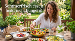 Leichte Ernährung ohne Diätstress: Sommerfrisch essen in den Wechseljahren