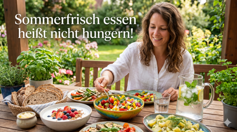 Leichte Ernährung ohne Diätstress: Sommerfrisch essen in den Wechseljahren