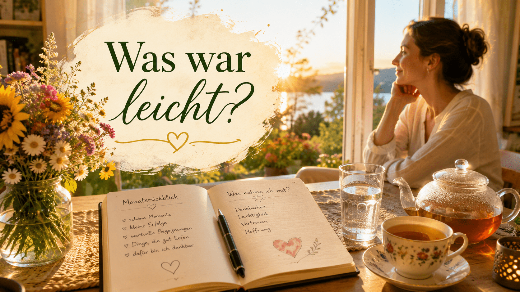 Rückblick im Juni: Was hat dir Leichtigkeit geschenkt?