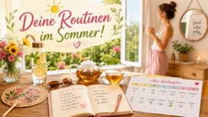 Kleine Sommer-Routinen, die dich durch heiße Tage tragen