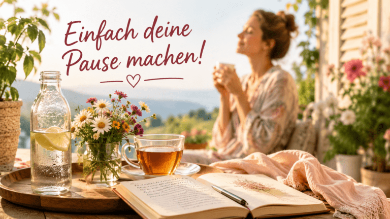 Sommerliche Selbstfürsorge: Kleine Pausen mit großer Wirkung