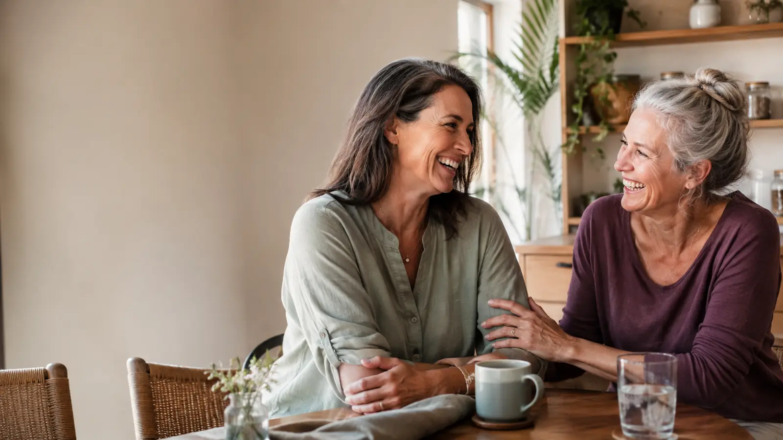 Frau in einem warmen, alltagstauglichen Moment - Balance4Women